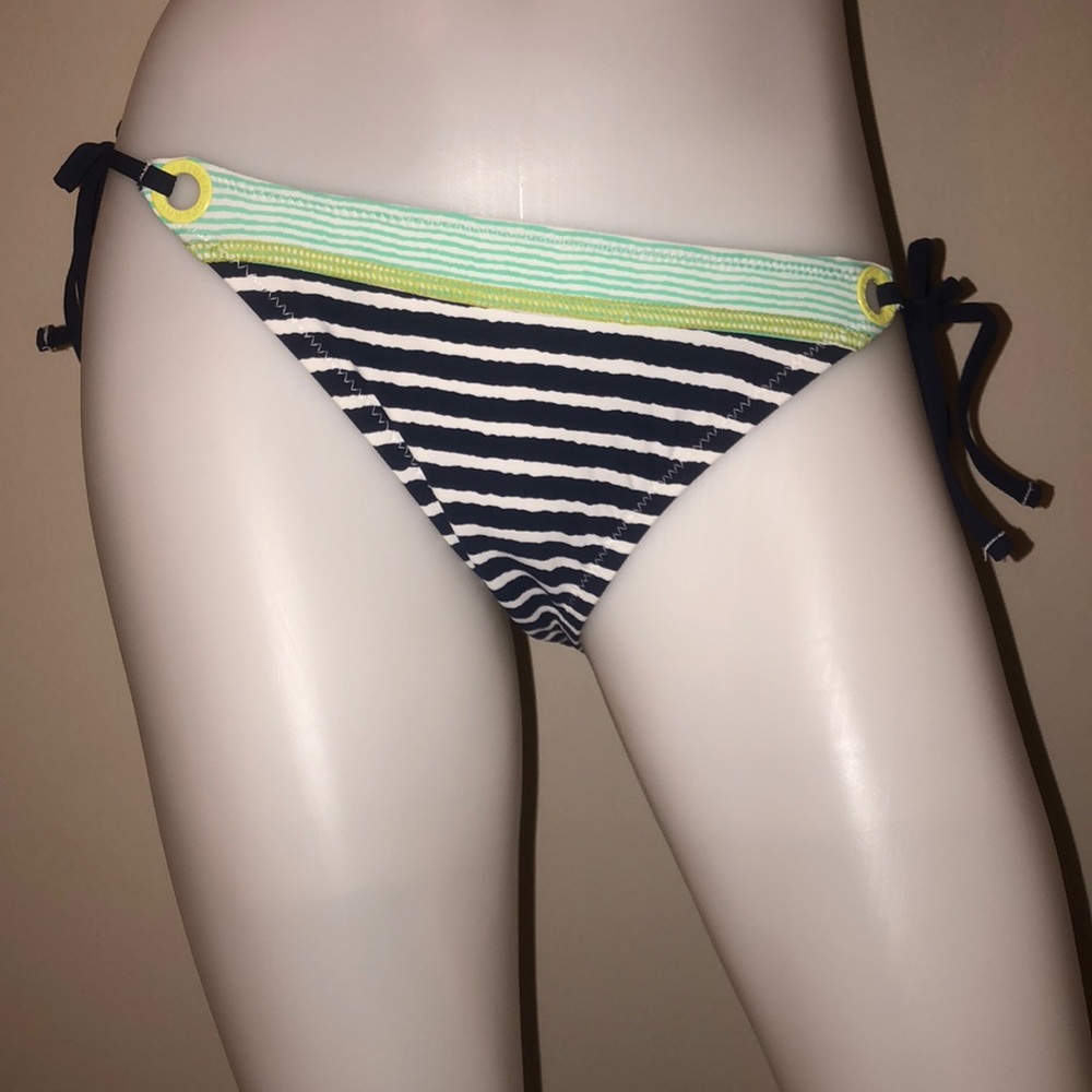 Nwot Sperry Nautical Stripe String Bikini - image 2